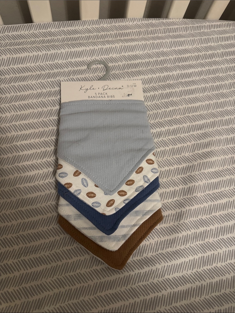 Kyle and Deena Baby Bandana Bibs 5 Pack